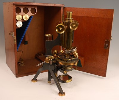 Lot 1191 - A circa 1900 W. Watson & Sons No.1 Van Huerck...