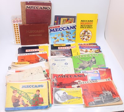 Lot 163 - Large tray of many assorted Meccano...