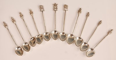 Lot 1250 - A matched set of eleven mid-20th century Thai...