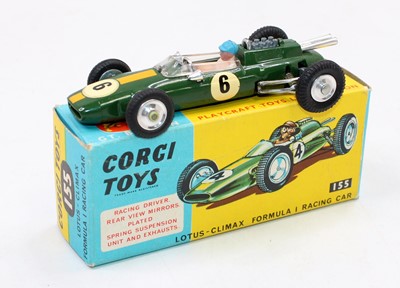 Lot 1175 - Corgi Toys No. 155 Lotus Climax F1 racing car...