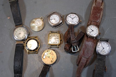 Lot 467 - Assorted gents mechanical wrist watches to...