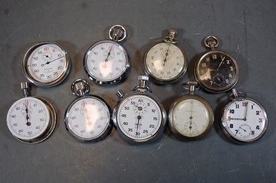 Lot 468 - Assorted mid late 20th century stop watches...