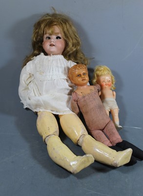 Lot 115 - An early 20th century Armand Marseille bisque...