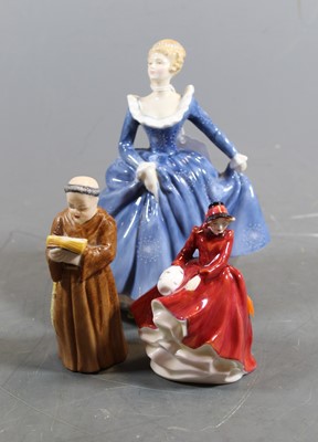 Lot 245 - A Royal Worcester porcelain candle-snuffer in...