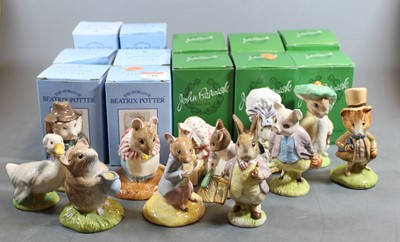 Lot 248 - A collection of 12 Royal Doulton John Beswick...