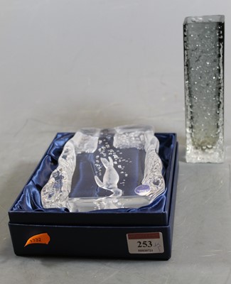 Lot 253 - A Dartington Crystal Capretone paperweight,...