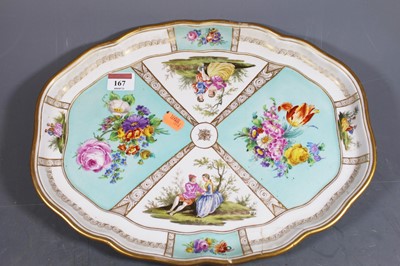 Lot 167 - An early 20th century Meissen Dresden cabaret...