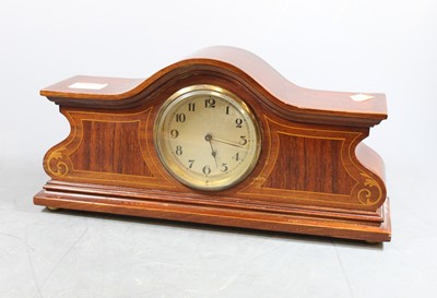 Lot 189 - An Edwardian mahogany cased and box wood...