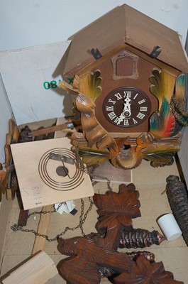 Lot 491 - Assorted cuckoo clocks, 20th century,...
