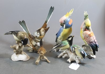 Lot 287 - A collection of Karl Ens and similar porcelain...