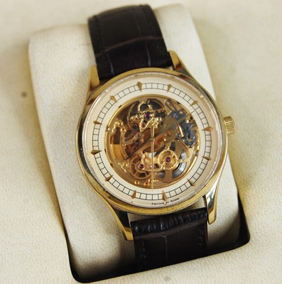 Lot 421 - A Dreyfuss & Co series 1925 gent's gold plated...