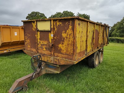 Lot 273 - 12t Twin Axle Richard Western Tipping Trailer