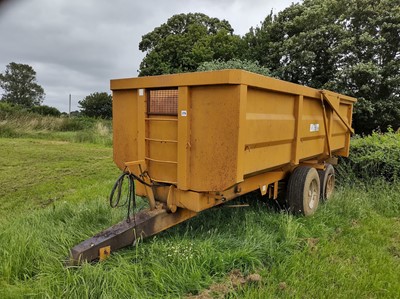 Lot 278 - 12t Richard Western Tipping Trailer