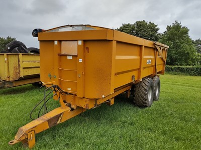 Lot 275 - 14t Richard Western Twin Axle Tipping Trailer...