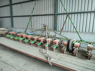 Lot 263 - 12 Row Monosem Meca 2000 Sugar Beet Drill with...