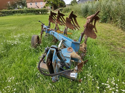 Lot 248 - 4 Furrow Rabe Reversible Plough