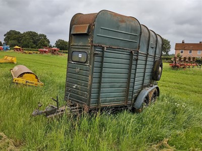 Lot 279 - Rice Horsebox Trailer