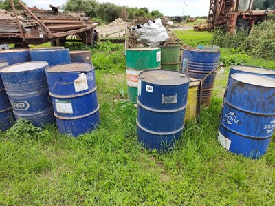 Lot 148 - Qty of Oil Drums