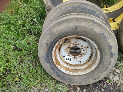 Lot 145 - Pair of Front Wheels