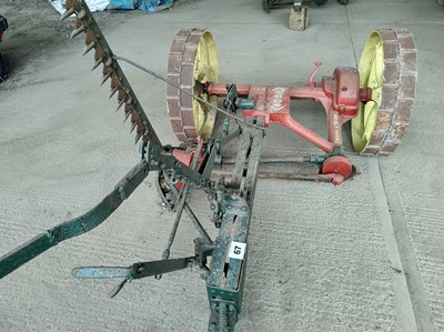 Lot 67 - Massey Harris Grasscutter