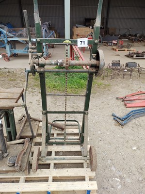 Lot 71 - Sack Lift - Cooksmaker & Pantentee - Peterborough