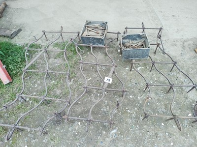 Lot 75 - 3 ZigZag Harrow