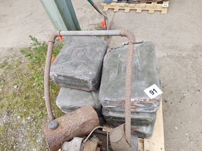 Lot 91 - 6 x Jerry Cans