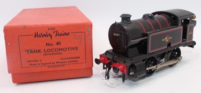 Lot 215 - 1960-5 Hornby Type 40 0-4-0 tank loco BR82011...