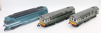 Lot 239 - Three Lima diesel locos:- 2 x Class 33 Bo-Bo...