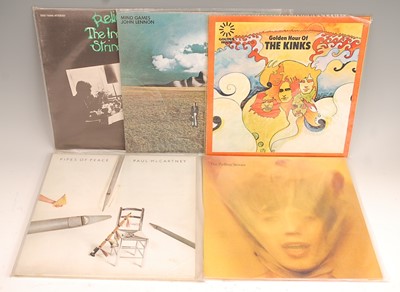 Lot 781 - A collection of ten LP's to include Captain...