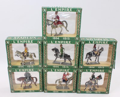 Lot 1636 - Seven various boxed as issued Starlux L'Empire...