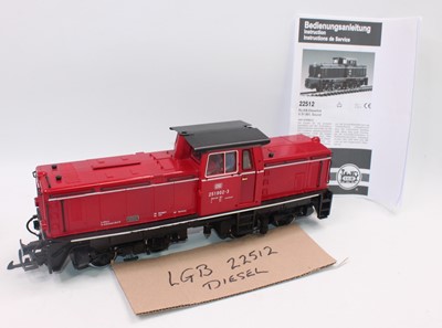 Lot 258 - LGB BoBo diesel loco Ref. 225B DB 251902-3 red...