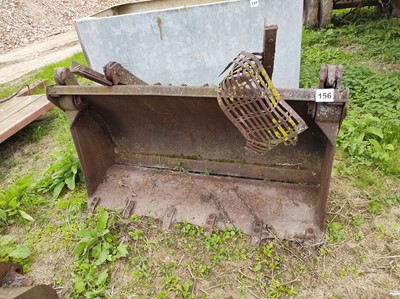 Lot 156 - 1 x Digger Bucket
