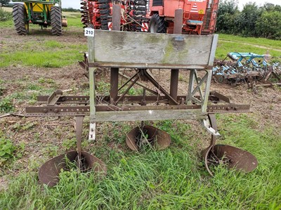 Lot 210 - Irwin Turner Vintage 2 row Potato Planter