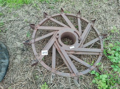 Lot 215 - Lug Wheel