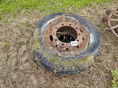 Lot 214 - Trailer Wheels