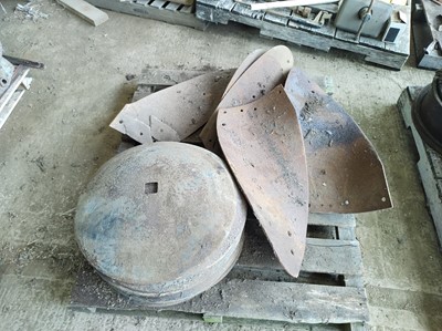 Lot 113 - Plough Parts x 2