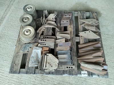 Lot 111 - Qty Cultivation Spares and wheels