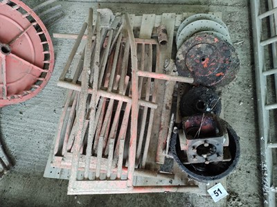 Lot 51 - Matrot Sugar Beet Harvester Parts