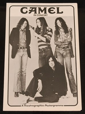 Lot 643 - Camel in Concert, a 1975 black and white...