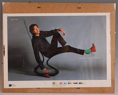 Lot 646 - Bryan Ferry, a proof photograph taken by David...