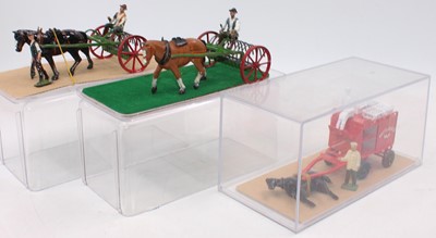 Lot 1650 - Three various modern plastic-cased Britains...