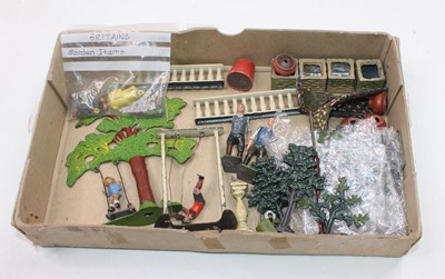Lot 1656 - One tray containing a quantity of Britains and...
