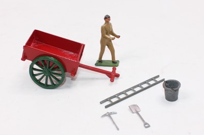 Lot 1661 - A Crescent Toys builders' and decorators cart...