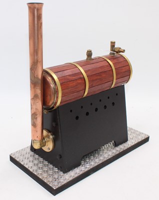 Lot 11 - A circa 1950s horizontal copper wooden clad...