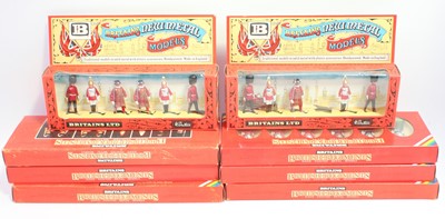 Lot 1674 - 8 various boxed as issued Britains British...