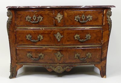 Lot 1352 - An 18th century French provincial walnut...