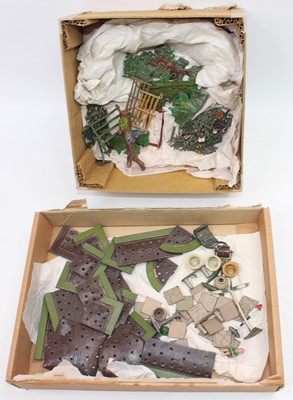 Lot 1710 - Two trays containing a quantity of Britains...
