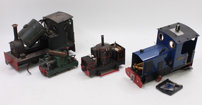 Lot 32 - Four various SM-32 narrow gauge outline part...