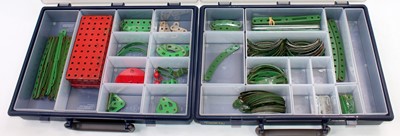 Lot 122 - Five various plastic storage chests,...